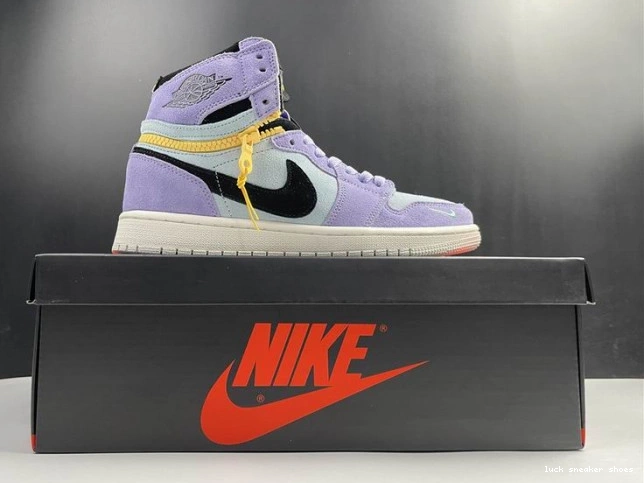 Reps LUCY High Pulse Purple Jordan 1 Switch CW6576-500 0817